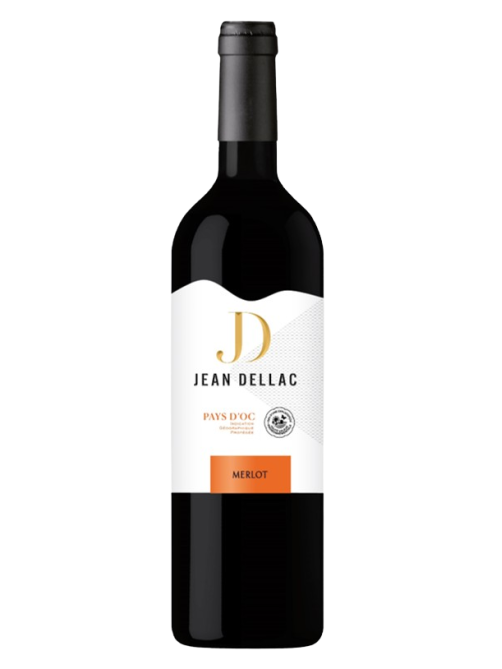 Вино Jean Dellac Merlot красное сухое, 0.75л
