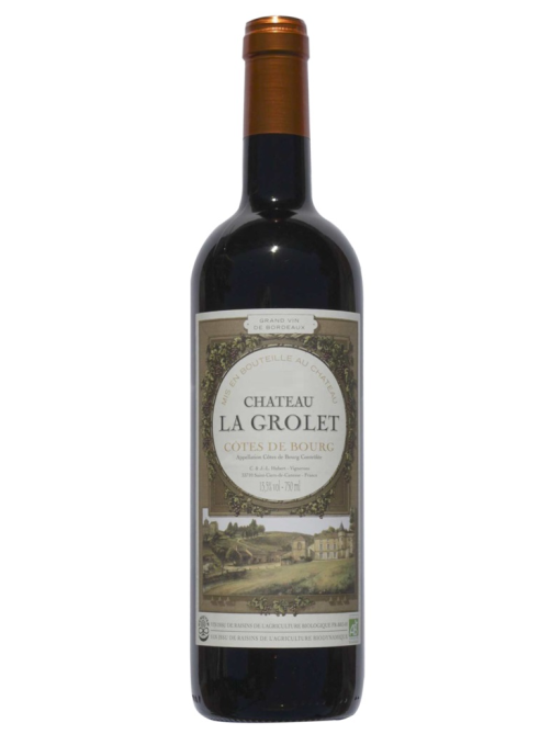 Вино Chateau La Grolet красное сухое, 0.75л