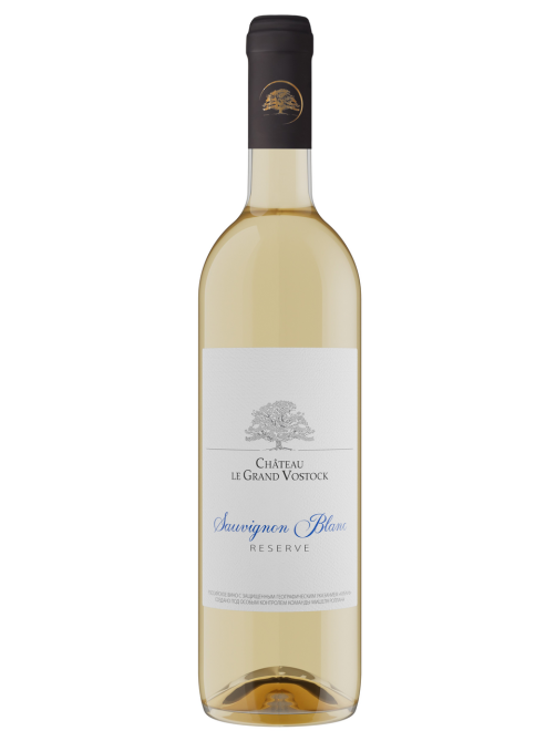Вино Chateau Le Grand Vostok Sauvignon Blanc Reserve белое сухое, 0.75л