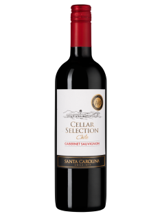 Вино Santa Carolina Cellar Selection Cabernet Sauvignon красное полусухое, 0.75л