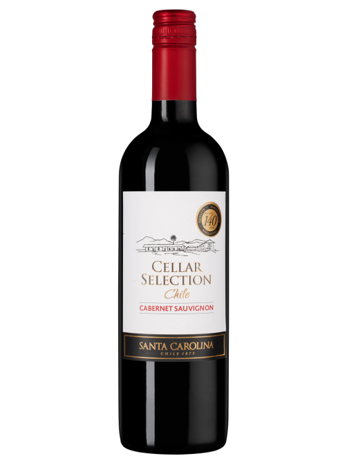 Вино Santa Carolina Cellar Selection Cabernet Sauvignon красное полусухое, 0.75л