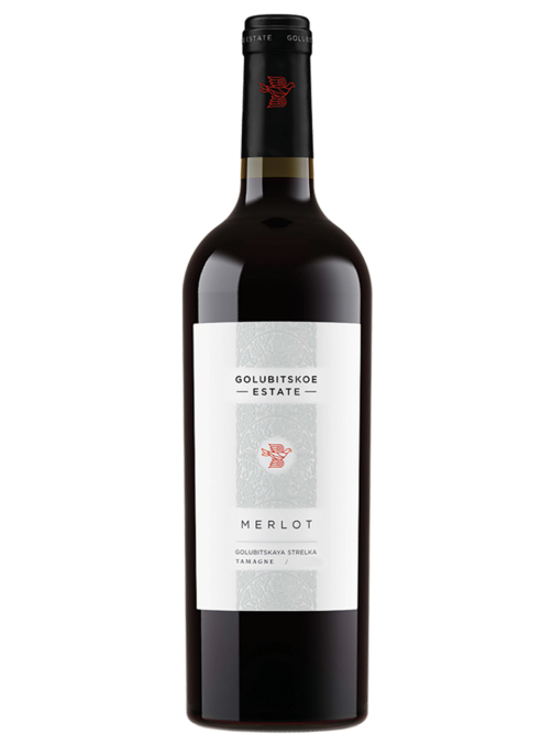 Вино Поместье Голубицкое Merlot красное сухое, 0.75л