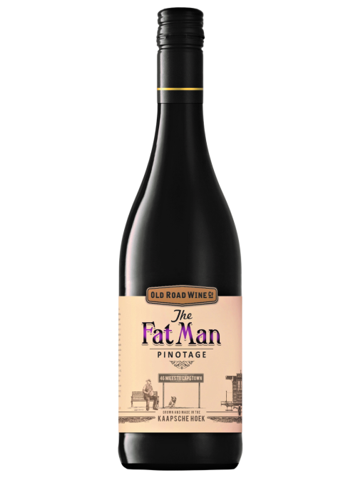 Вино The Fat Man Pinotage красное сухое, 0.75л