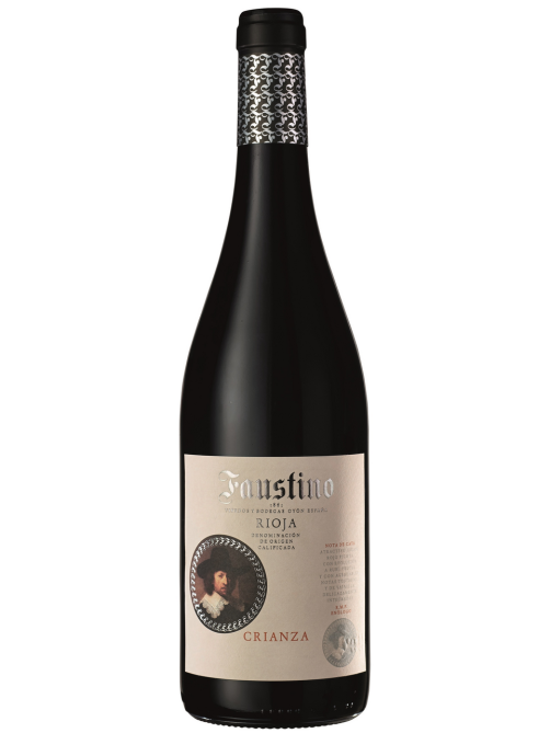 Вино Faustino Crianza Rioja DOC красное сухое, 0.75л