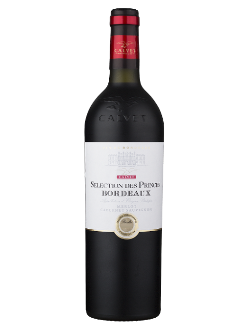 Вино Calvet Selection des Princes Bordeaux красное сухое, 0.75л