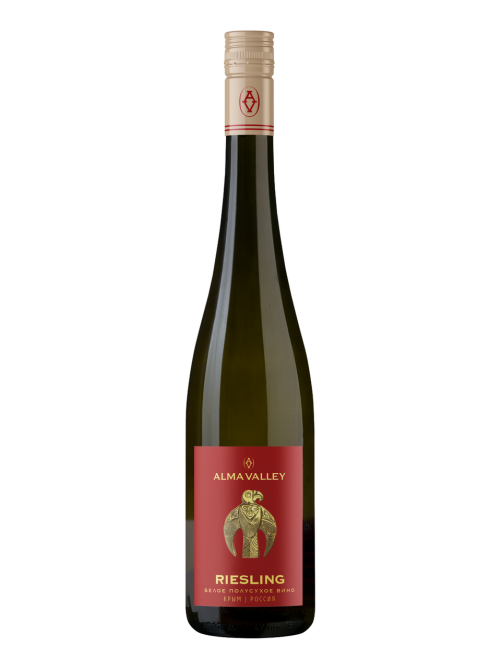 Вино Alma Valley Riesling белое полусухое, 0.75л