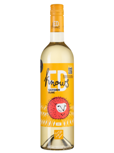 Вино Ed Knows Sauvignon Blanc белое сухое, 0.75л