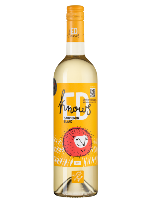 Вино Ed Knows Sauvignon Blanc белое сухое, 0.75л
