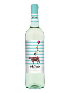 Вино Sitio Santo Medium Dry Vinho Verde белое полусухое, 0.75л