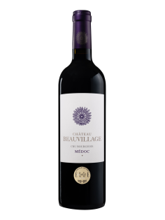 Вино Chateau Beauvillage Medoc Cru Bourgeois красное сухое, 0.75л