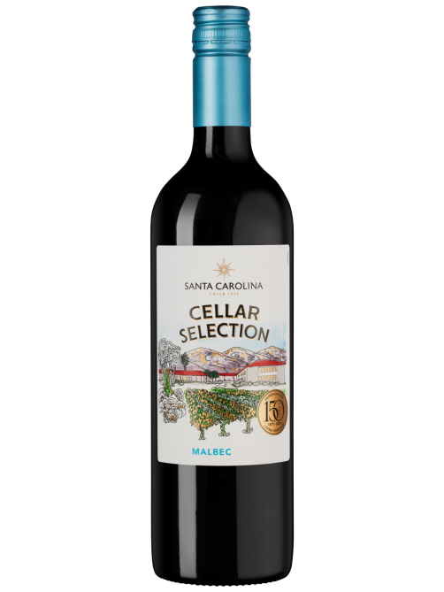 Вино Santa Carolina Cellar Selection Мальбек красное полусухое, 0.75л