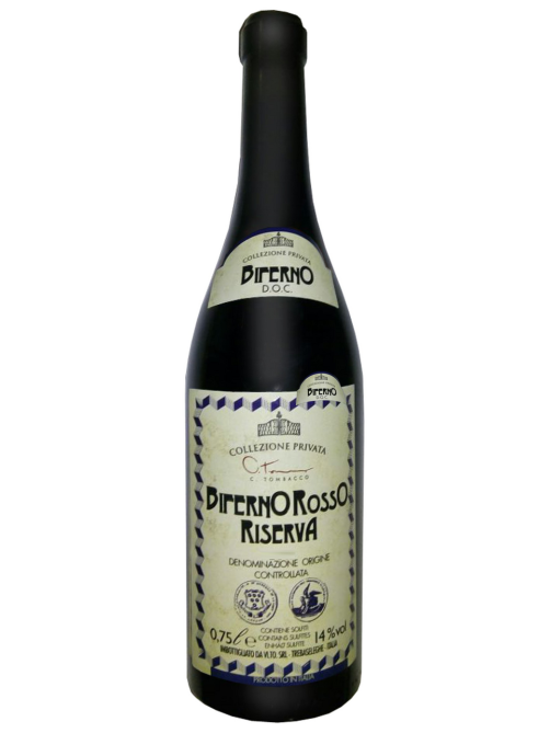 Вино Tombacco Biferno Rosso Riserva красное сухое, 0.75л
