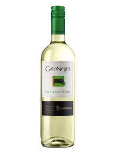 Вино Gato Negro Sauvignon Blanc белое сухое, 0.75л