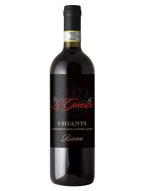 Вино Le Ginestre Chianti Riserva красное сухое, 0.75л