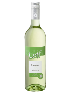 Вино Leoff Riesling белое полусухое, 0.75л
