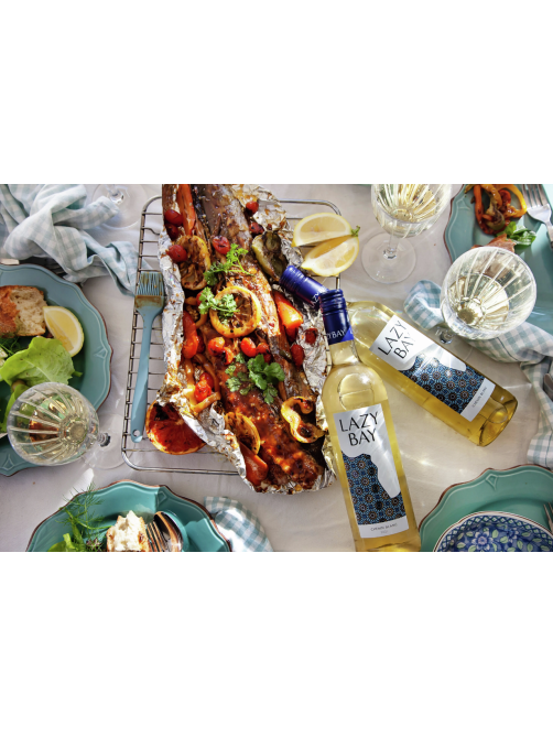Вино Lazy Bay Chenin Blanc белое сухое, 0.75л