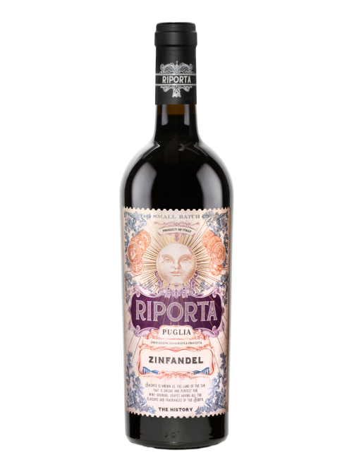 Вино Riporta Zinfandel красное полусухое, 0.75л