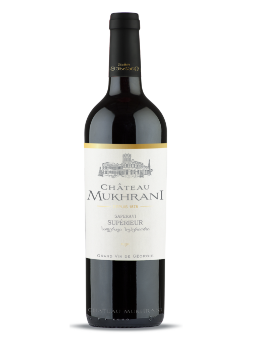 Вино Chateau Mukhrani Saperavi Superior красное сухое, 0.75л