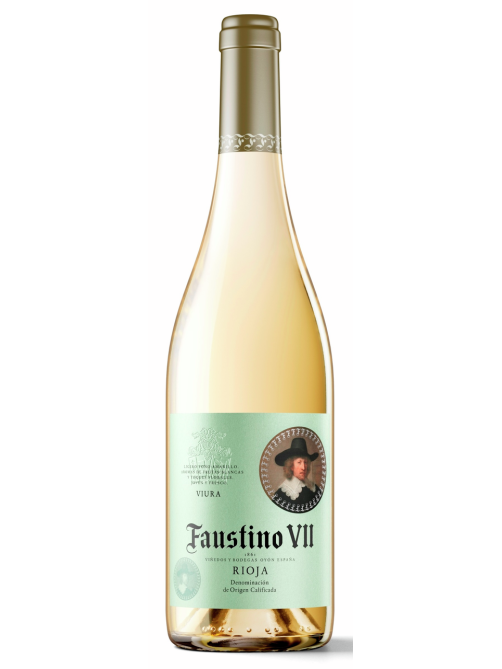 Вино Faustino VII Viura белое сухое, 0.75л