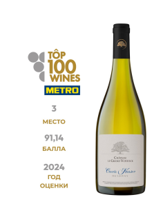 Вино Chateau Le Grand Vostok Cuvee Karsov белое сухое, 0.75л