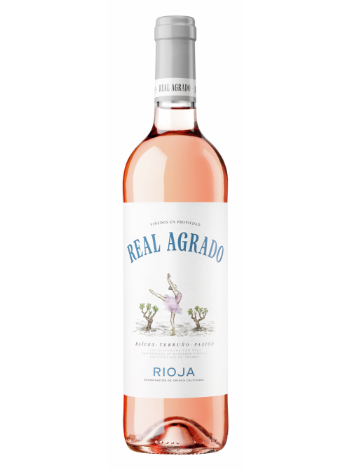 Вино Real Agrado Rosado розовое сухое, 0.75л