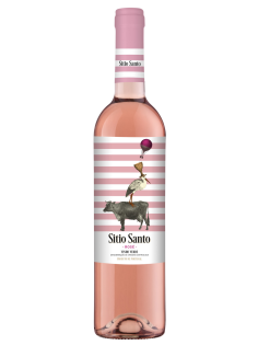 Вино Sitio Santo Rose розовое полусухое, 0.75л