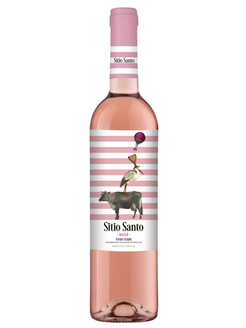Вино Sitio Santo Rose розовое полусухое, 0.75л