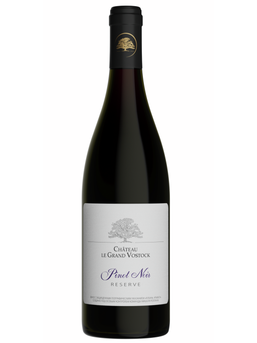 Вино Chateau Le Grand Vostok Пино Нуар Резерв красное сухое, 0.75л