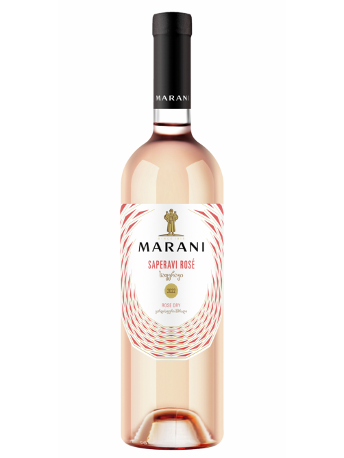 Вино Marani Saperavi Rose розовое сухое, 0.75л