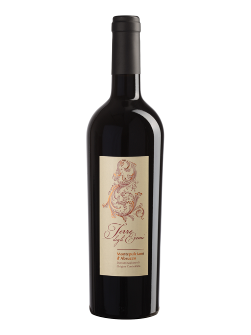 Вино Terre Degli Eremi Montepulciano d'Abruzzo красное сухое, 0.75л