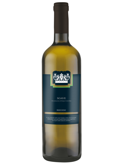 Вино Deangeli Soave белое сухое, 0.75л