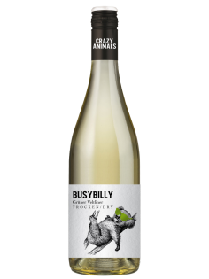 Вино Crazy Animals Busybilly Gruner Veltliner белое полусухое, 0.75л