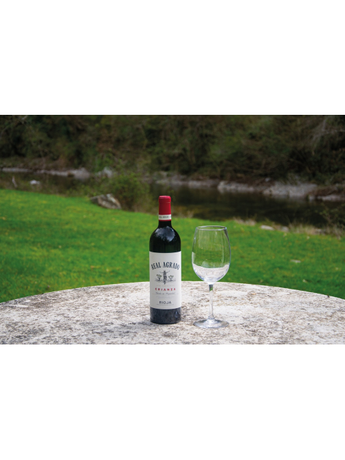 Вино Real Agrado Crianza красное сухое, 0.75л