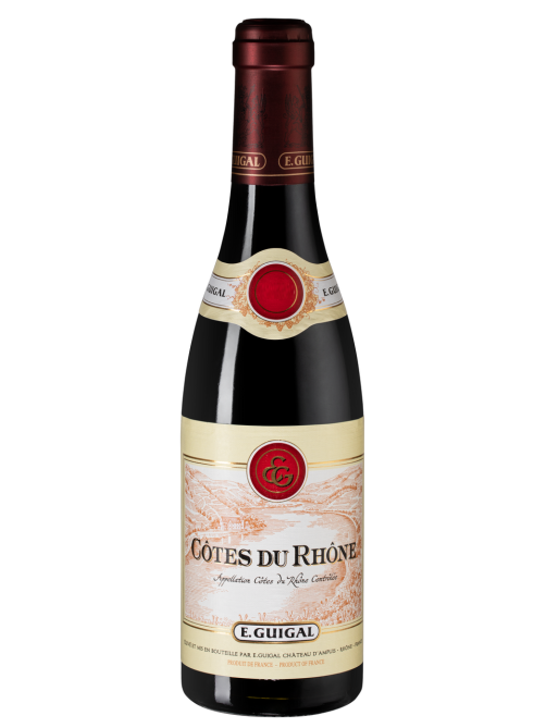 Вино Guigal Cotes du Rhone Rouge красное сухое, 0.375л