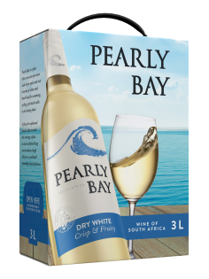 Вино Pearly Bay белое сухое, 3л