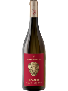 Вино Alma Valley Kokur белое сухое, 0.75л