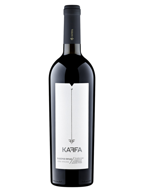 Вино Kaffa Каберне Фран красное сухое, 0.75л
