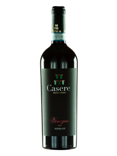 Вино Casere Merlot Venezia красное сухое, 0.75л