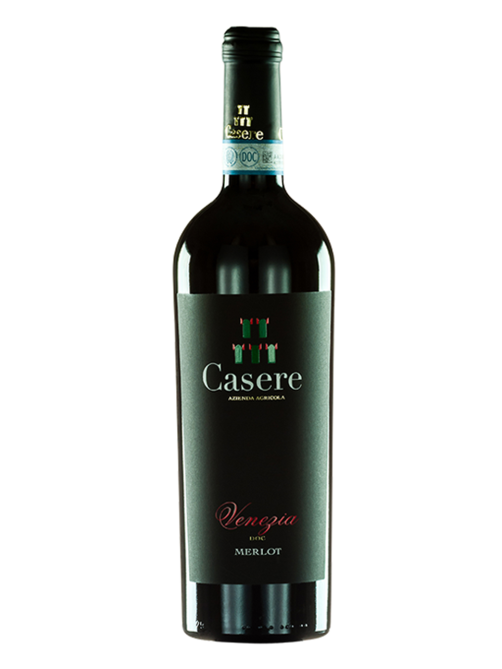 Вино Casere Merlot Venezia красное сухое, 0.75л