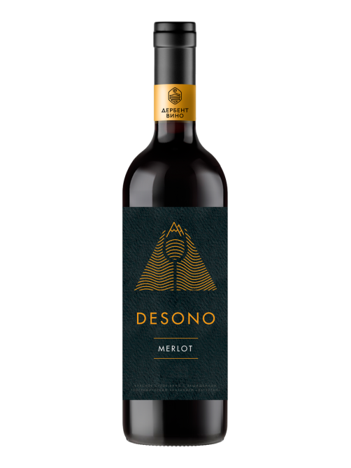 Вино Desono Merlot красное сухое, 0.75л