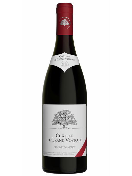 Вино Chateau Le Grand Vostok Каберне Совиньон красное сухое, 0.75л