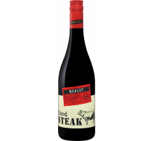 Вино Good Steak Merlot красное сухое, 0.75л