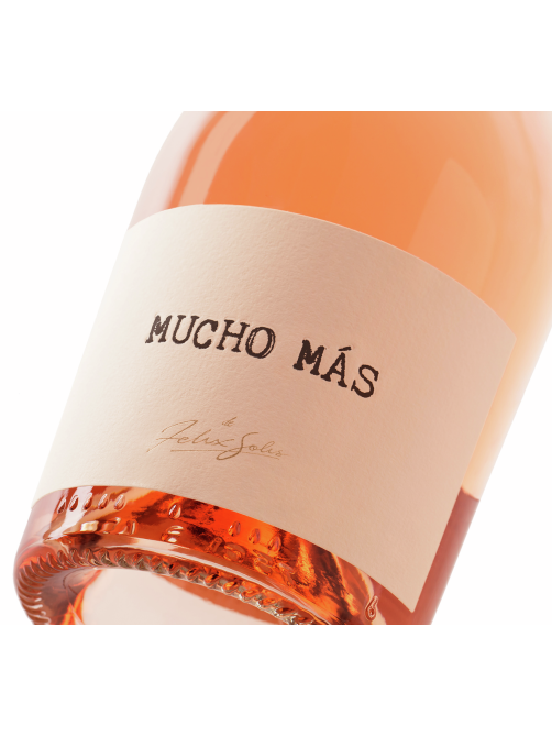 Вино Mucho Mas розовое полусухое, 0.75л