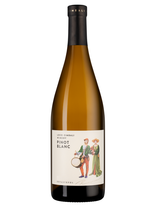 Вино Loco Cimbali Pinot Blanc белое сухое, 0.75л