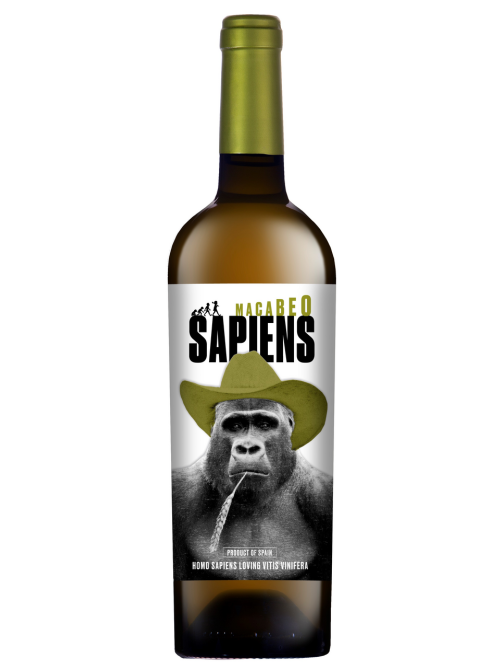 Вино Sapiens Macabeo белое сухое, 0.75л
