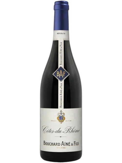 Вино Bouchard Aine & Fils Cotes du Rhone Rouge красное сухое, 0.75л