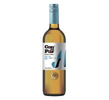 Вино Con Un Par Viura-Sauvignon Blanc белое сухое, 0.75л