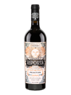 Вино Riporta Primitivo красное полусухое, 0.75л