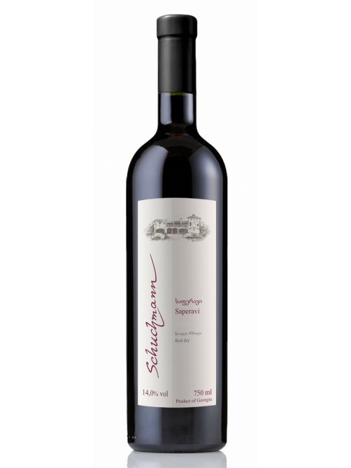 Вино Schuchmann Saperavi красное сухое, 0.75л