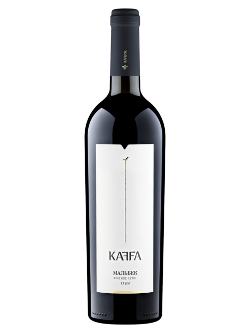 Вино Kaffa Мальбек Крым красное сухое, 0.75л